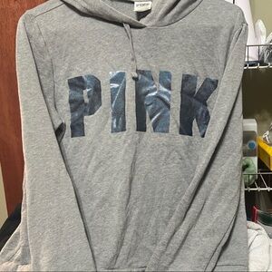 PINK Victoria's Secret Gray Hoodie